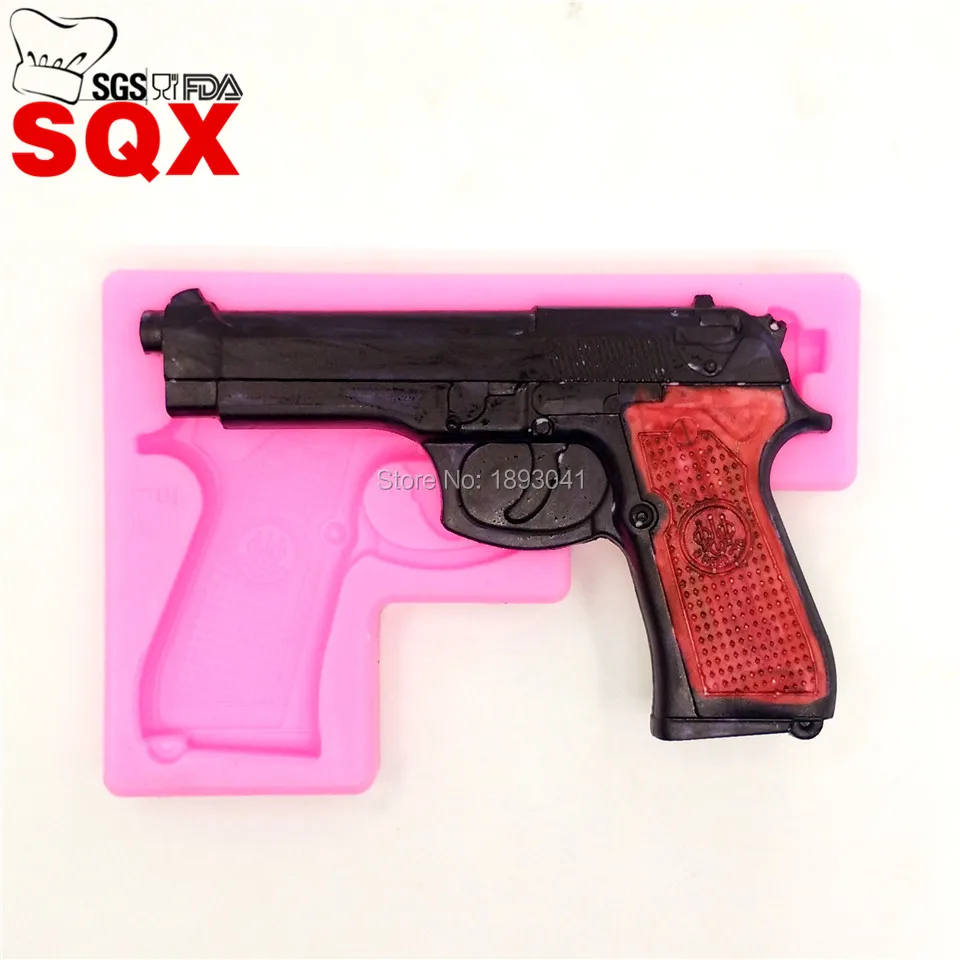 Форма для шоколадного пистолета из силикона для приготовления пищи инструменты для выпечки мороженого MR47.