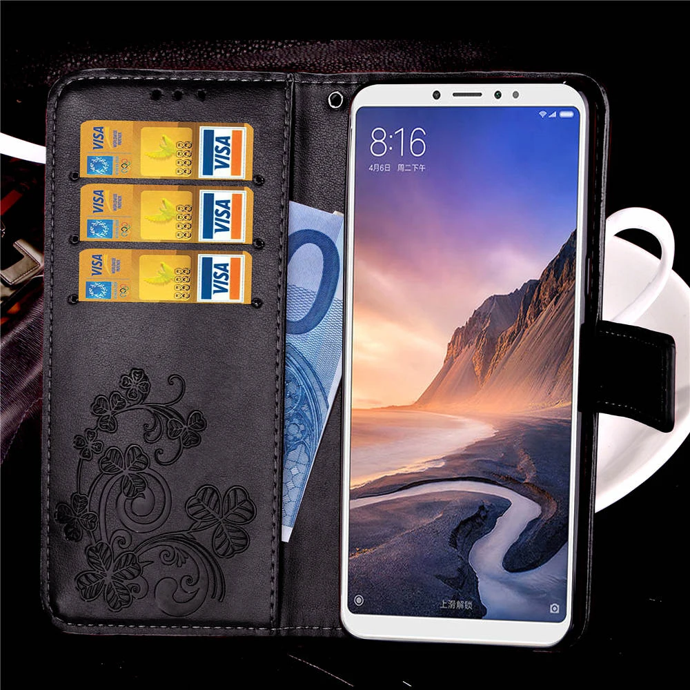 Чехол для смартфона Xiaomi mi Max 3, чехол mi MAX3, кошелек, флип-чехол, роскошный кожаный чехол для Coque Xiaomi mi Max 2 Max2, чехол
