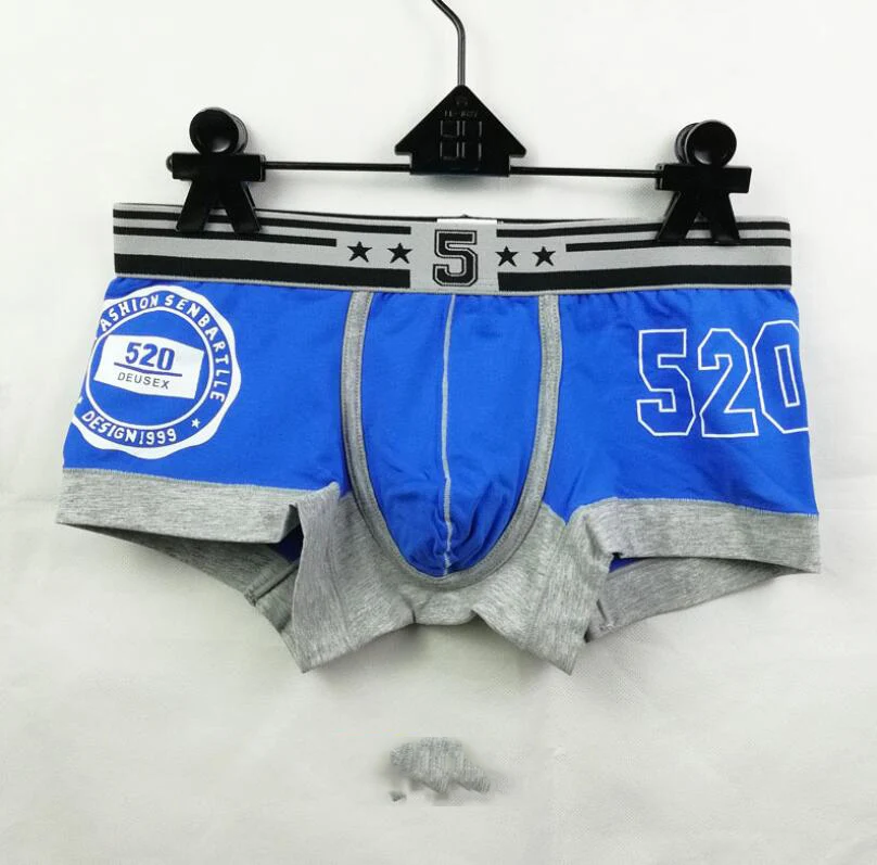 Дышащие хлопковые мужские боксеры нижнее белье с четырьмя углами 2019 для мужчин