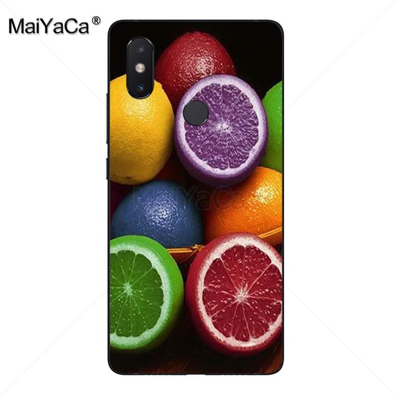 Роскошный чехол MaiYaCa lemon fruit для телефона xiaomi mi 8 se 6 note2 note3 redmi 5 plus note4 | Мобильные