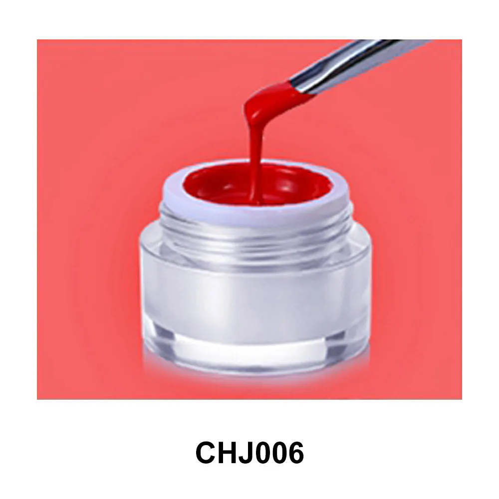 CHJ006 MIZHSE 15 мл гель для рисования ногтей УФ светодиодный DIY дизайн все для маникюра разнородная проволочная графика гель чистый цветной лак для ногтей - Цвет: CHJ006