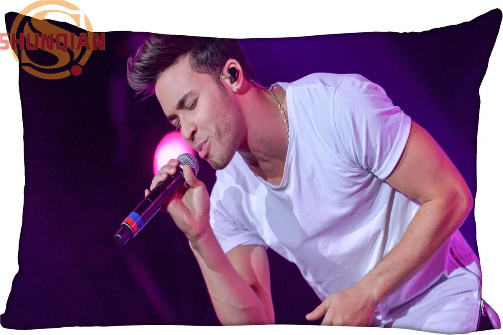 Новинка оригинальная наволочка Prince Royce чехол на молнии размер 45x35 см 40x60 45x75 50x75 (с