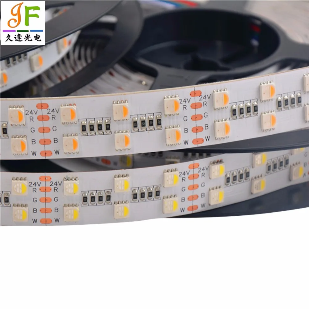 Высокое качество 5 м 4 в 1 RGBW Гибкая СВЕТОДИОДНАЯ лента SMD 5050 RGB + Холодный/теплый