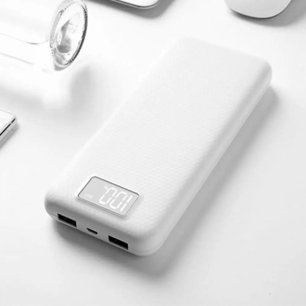 18650 Powerbank чехол (батарея не входит в комплект) двойной дисплей зарядное устройство