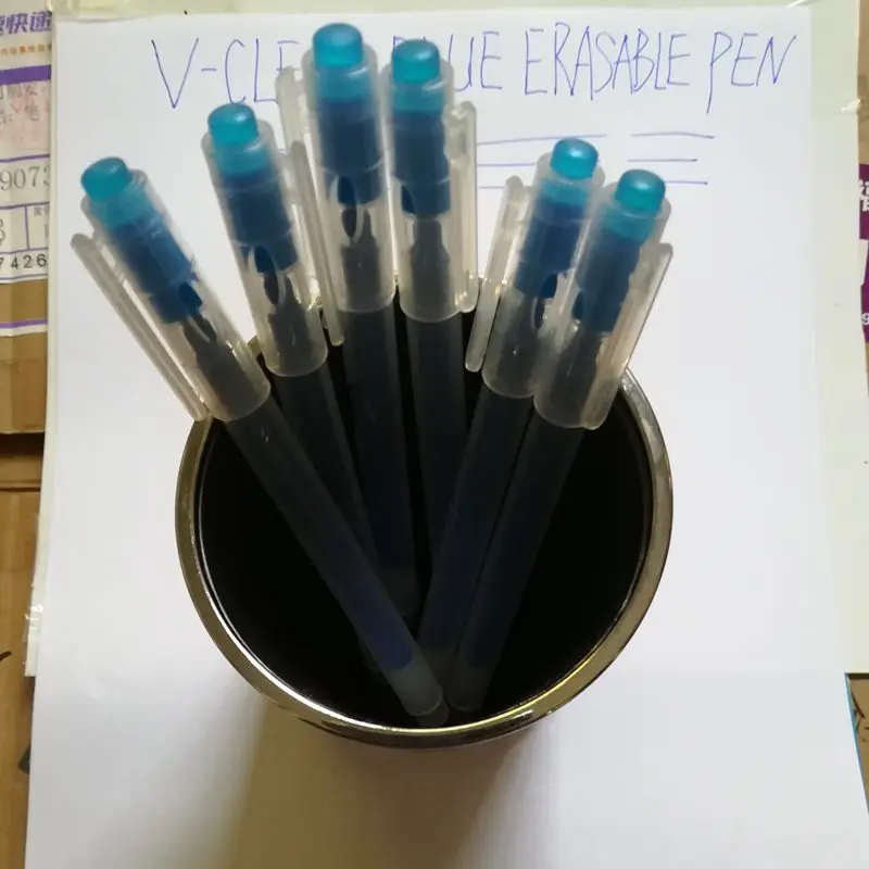 Гелевая ручка VCLEAR 6 шт. синяя искусственная гелевых стираемых ручек подарок