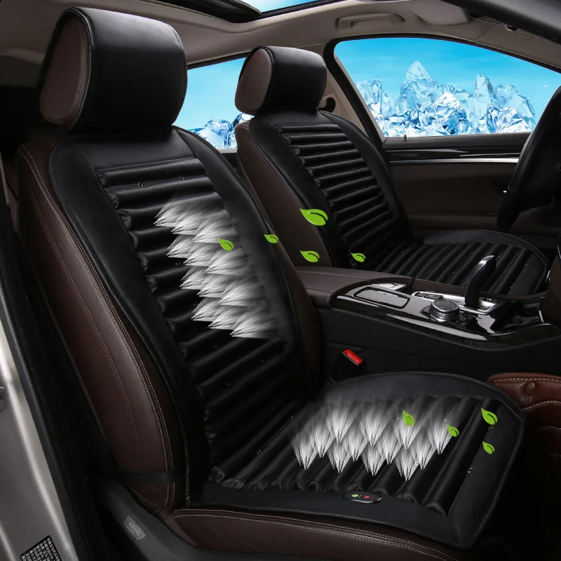 Built-In Fan Cushion Air Circulation Ventilation Car Seat Cover For Ford Edge Escape Kuga Fusion Mondeo Ecosport Explorer Focus |