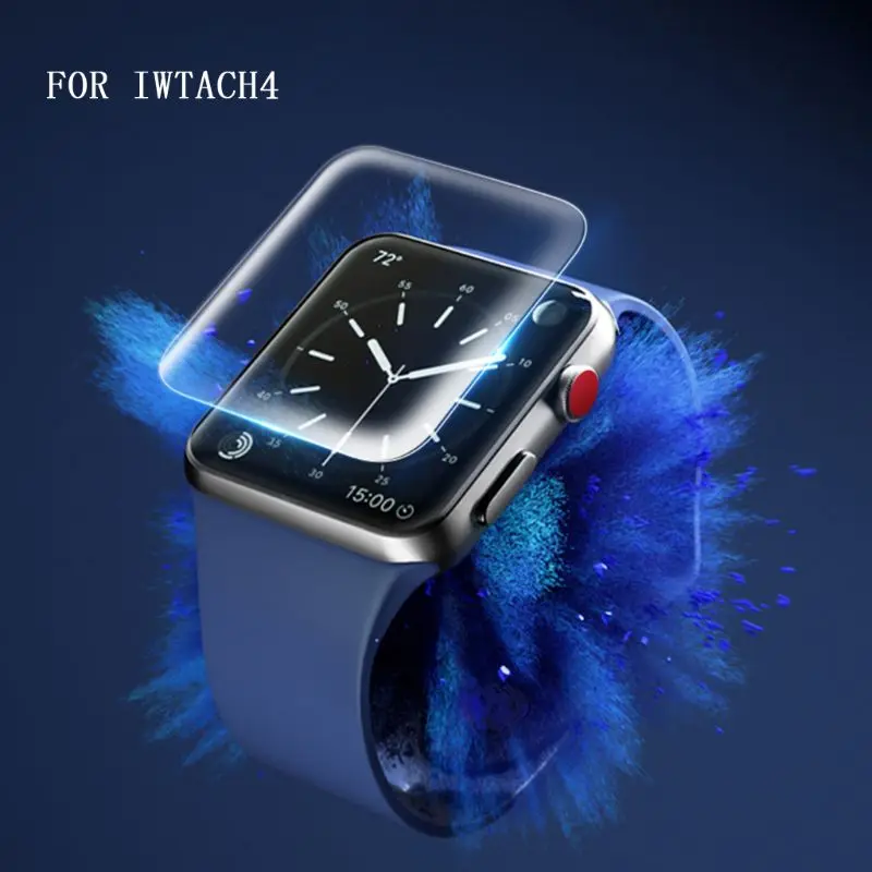 Мягкая ТПУ 3D Защитная пленка для Apple Watch серии 4 40 мм 44 | Электроника
