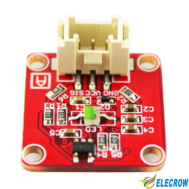 Elecrow корончатый модуль датчика пульса для измерения Arduino с кабелем DIY Kit|sensor module|pulse