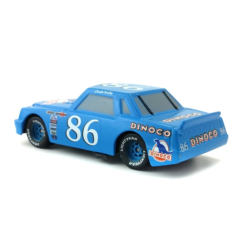 Игрушечные машинки Диснея Pixar No.86 Dinoco Chick Hicks металлический литой под давлением