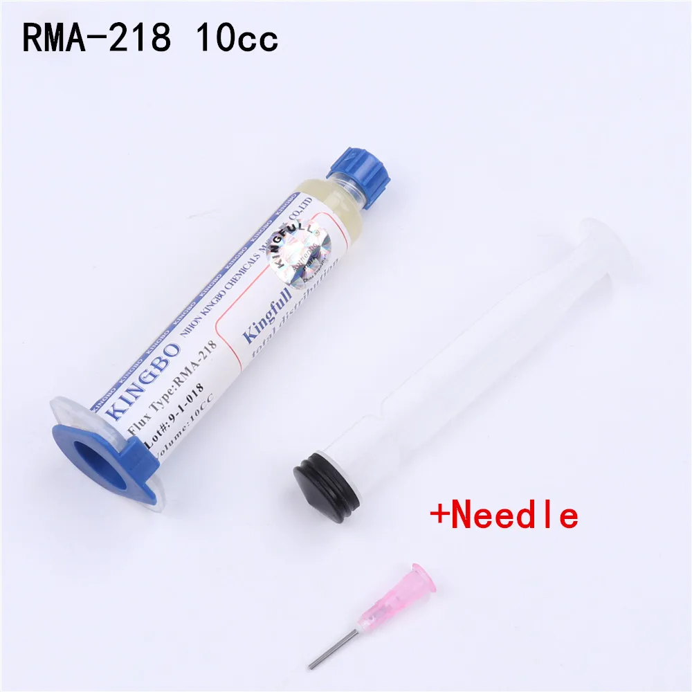 1pcslot KINGBO RMA-218 10CC флюс паяльной пасты для пайки иглы рот Плунжер для паяльная станция для BGA паяльная паста - Цвет: 1pcslot