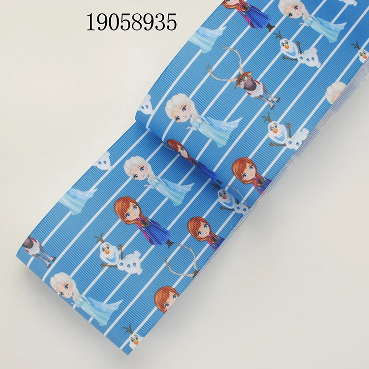 10 ярдов разные размеры живой мультфильм принцесса ленты печатных Grosgrain