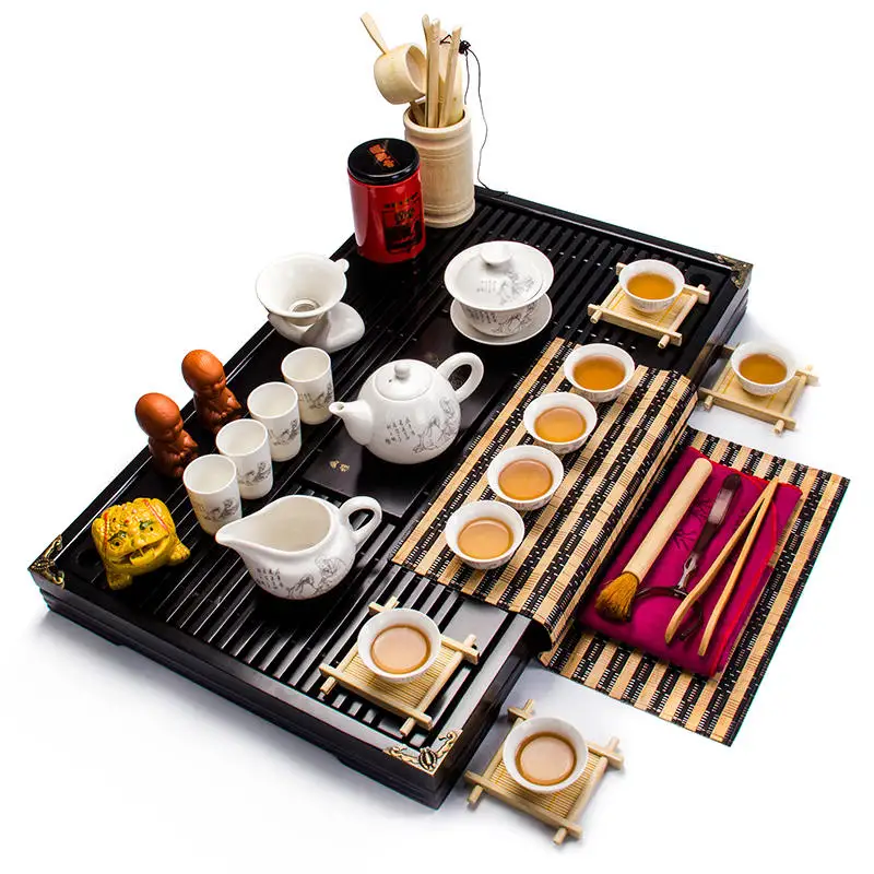 

Drinkware Coffee tea set Bone China KungFu Tea cup Porcelain Tea Bowl Gift Ceramic cup For Green Black Tea Tieguanyin A007