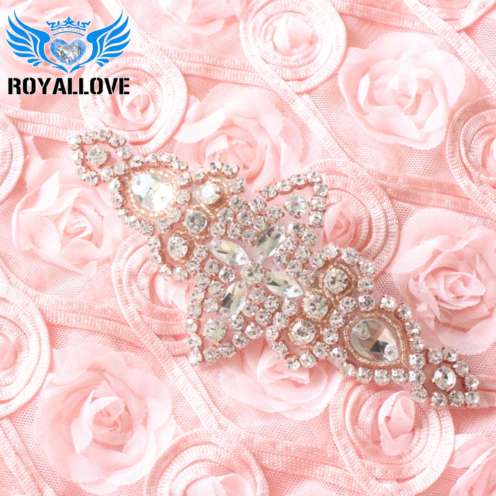 RoyalLove 10 шт. украшения ручной работы вышивка горячей фиксации бусины кристаллы