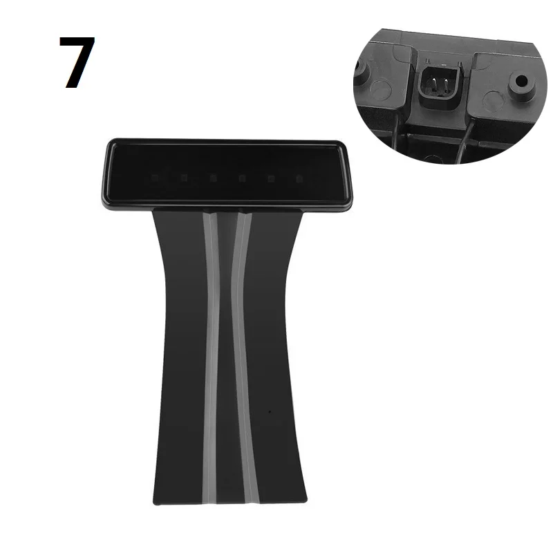 7 Third taillight 2 шт., светодиодный задний фонарь с сигналом поворота, задние фонари, янтарная стрела для Jeep Wrangler JK 2007-, задний фонарь для Jeep Warngler JK - Цвет: 7 Third taillight