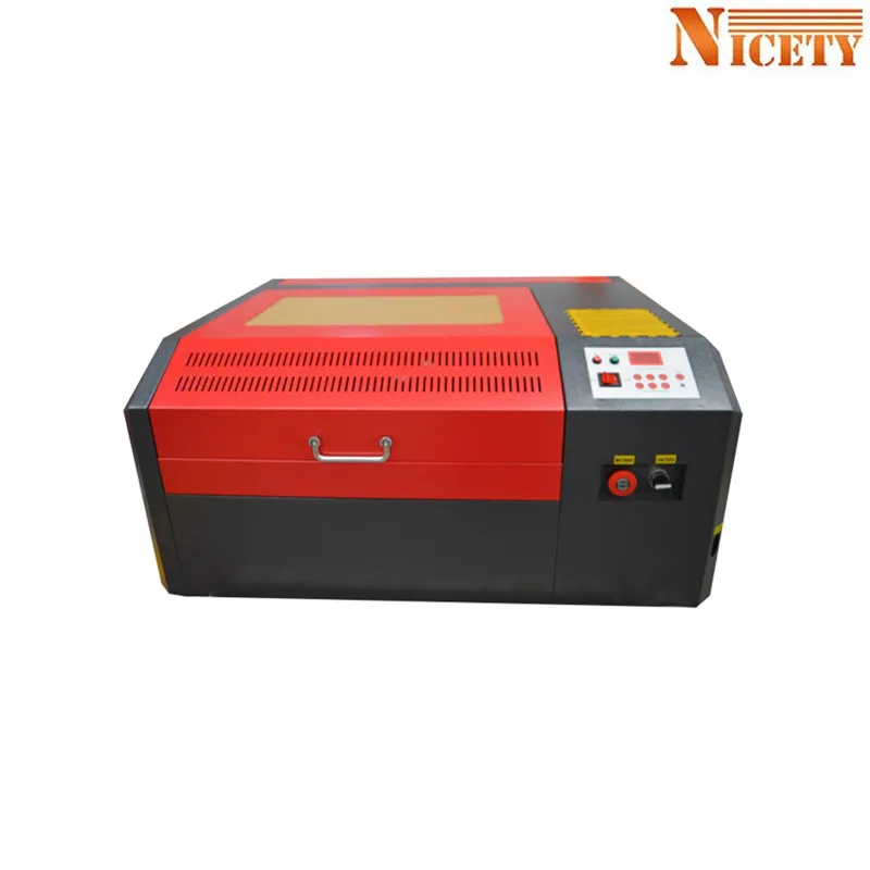 Лазерная гравировальная и режущая машина 40 Вт 4040 110 В/220 В ЧПУ CO2 Рабочий стол с