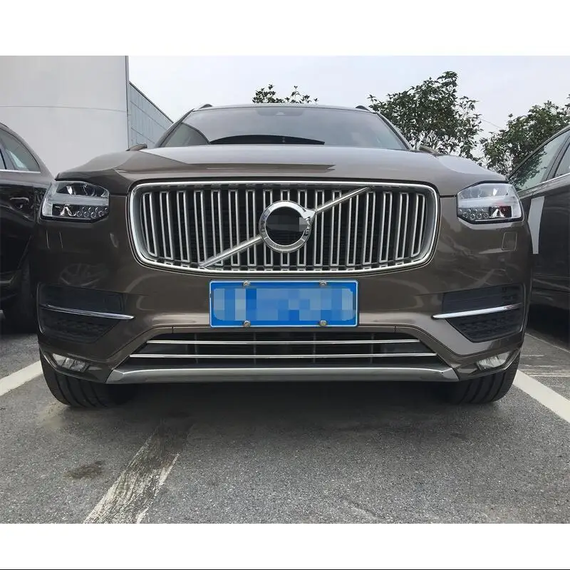 Для VOLVO XC90 2015 2016 2017 2018 на передний бампер для автомобильного стайлинга Нижняя