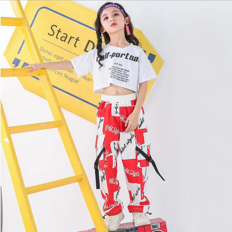 Детская толстовка футболка Топ спортивная одежда брюки в стиле хип хоп Одежда