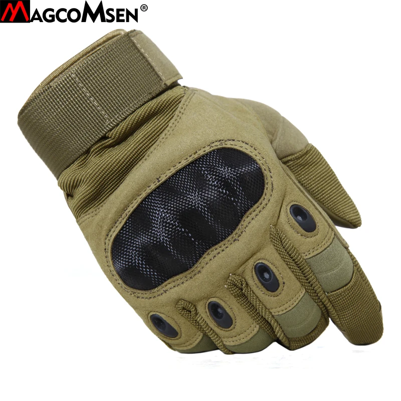 MAGCOMSEN, тактические перчатки, мужские, новые, полный палец, спецназ, военные перчатки, Militar, углеродная оболочка, противоскользящие перчатки, AG-YWHX-017