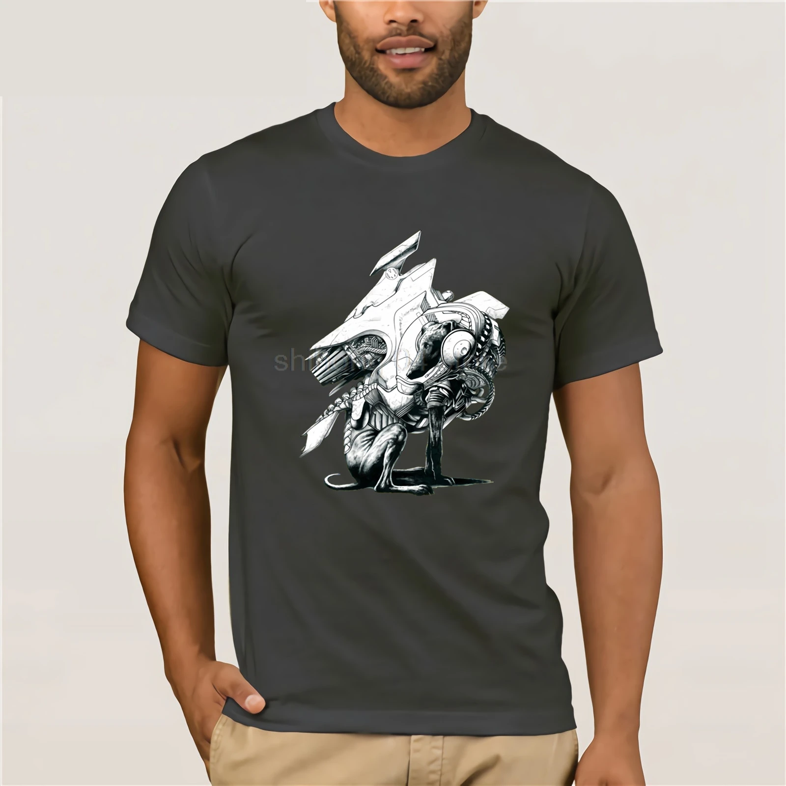 Креативный дизайн мужская футболка Jetpack собака фитнес Тройники Грейхаунд