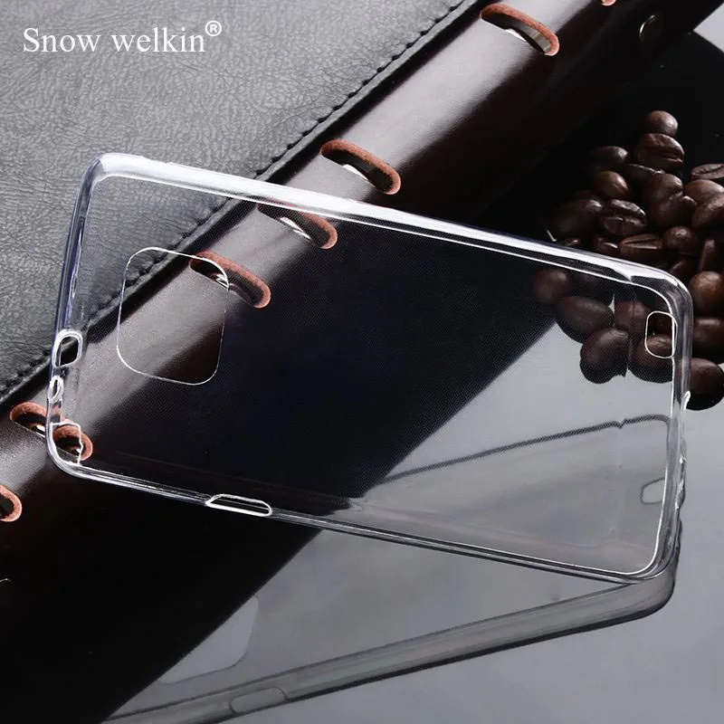 Прозрачный силиконовый мягкий тонкий ТПУ чехол Snow Welkin для телефона Samsung Galaxy S2 SII