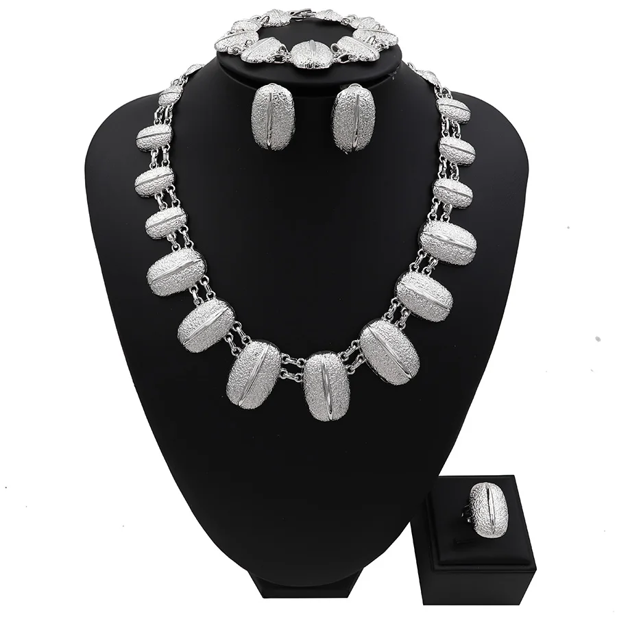 TSROUND свадьба в Африканском нигерийском стиле простой набор турецких ювелирных