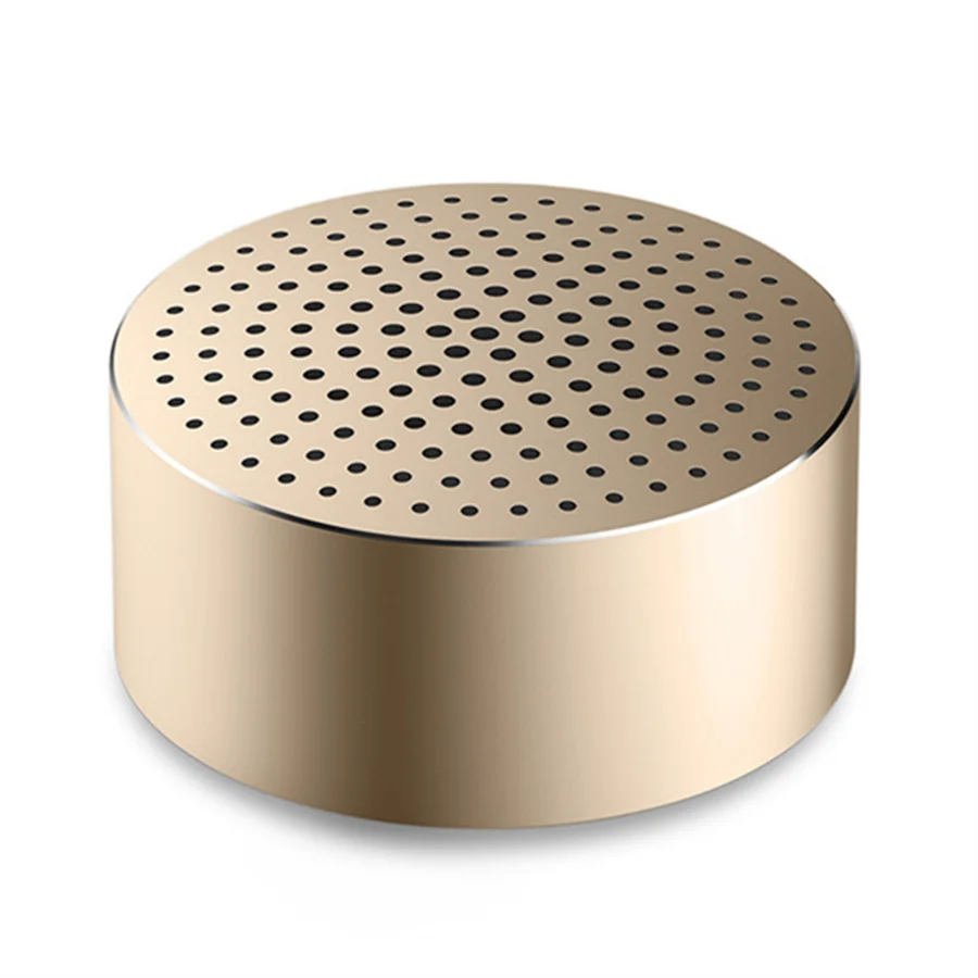 Xiaomi Bluetooth металлический динамик беспроводной мини стерео портативный беспроводной Aux-in Handsfree Mp3 музыкальный плеер вызов для телефона