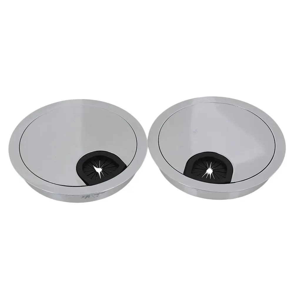 Диаметр отверстия 80 мм яркие серебряные вставки из цинкового сплава для