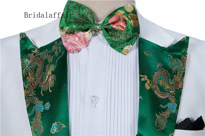 Мужские свадебные костюмы Bridalaffair 2020 облегающий пиджак для жениха с натуральными