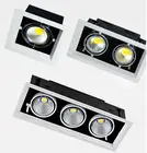 1 шт. белый Высокое качество поверхностного монтажа Регулировка COB Диммируемые светильники ac85-265V 10 Вт 20 Вт 30 Вт Светодиодный точечный потолочный светильник