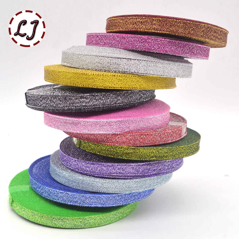 Брендовая Высококачественная розовая Блестящая лента 6 мм/10 мм/15 мм/20 мм/25 мм/40 мм