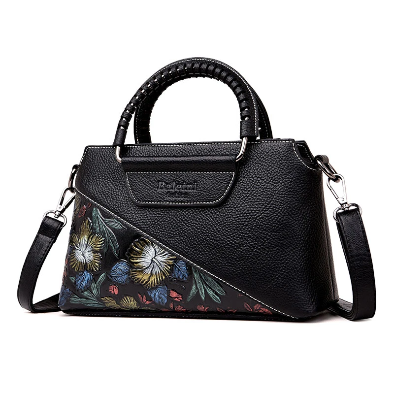 Маленькие кожаные сумки для женщин сумка с цветами сумка женская Bolsa Feminina сумки через плечо для женщин ручная сумка высокого качества