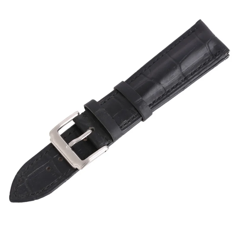 18mm 20mm 22mm Watchbands Retro Brown Men Soft Watch Band Strap Metal Pin Buckle Accessories Relojes Hombre 2019* | Наручные часы