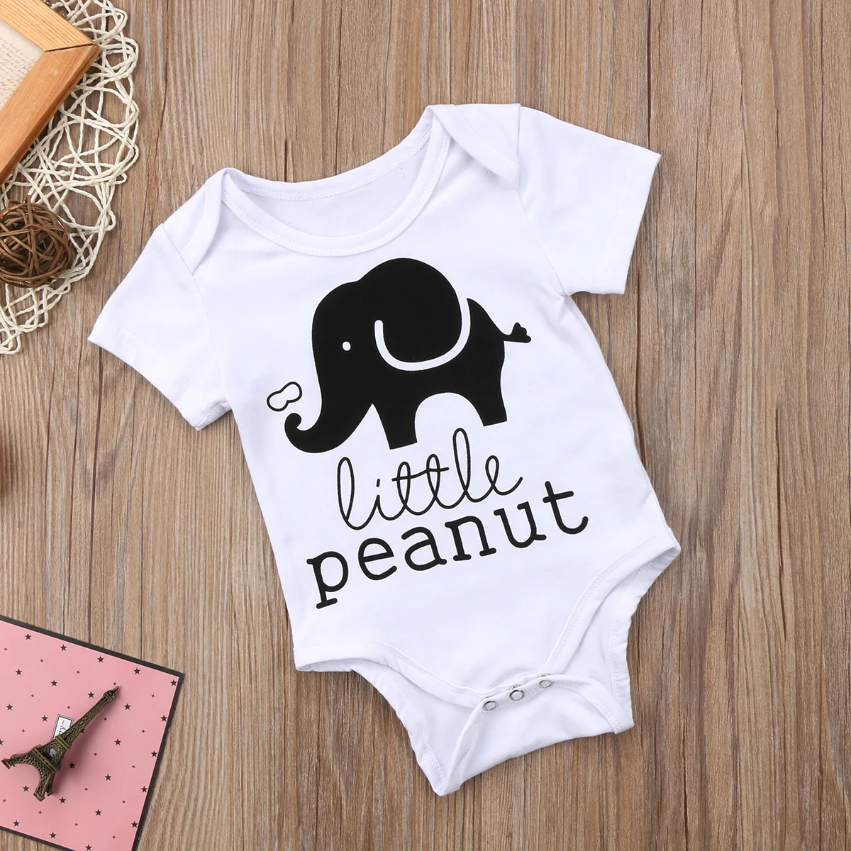 

Top Newborn Baby Kids Girls Boys Infant Jumpsuit Bodysuit Clothes Outfit One Piece Set Summer Fashion Casual Cotton Clothing