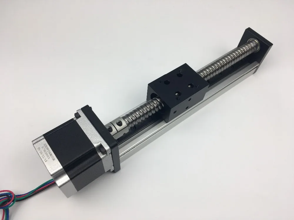 Бесплатная доставка CNC SGX 1605 шариковый винт раздвижной стол эффективный ход 200 мм +