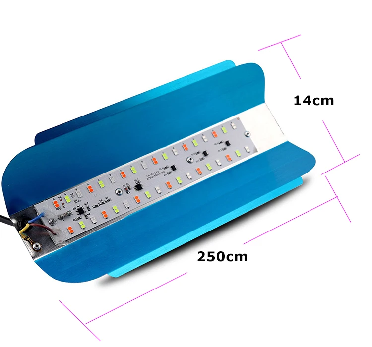 Светодиодный светильник RGB 50 Вт 220 В Открытый IP66 водонепроницаемый идеальная мощность RGB прожектор светильник s светодиодный разноцветный Точечный светильник s поисковый светильник