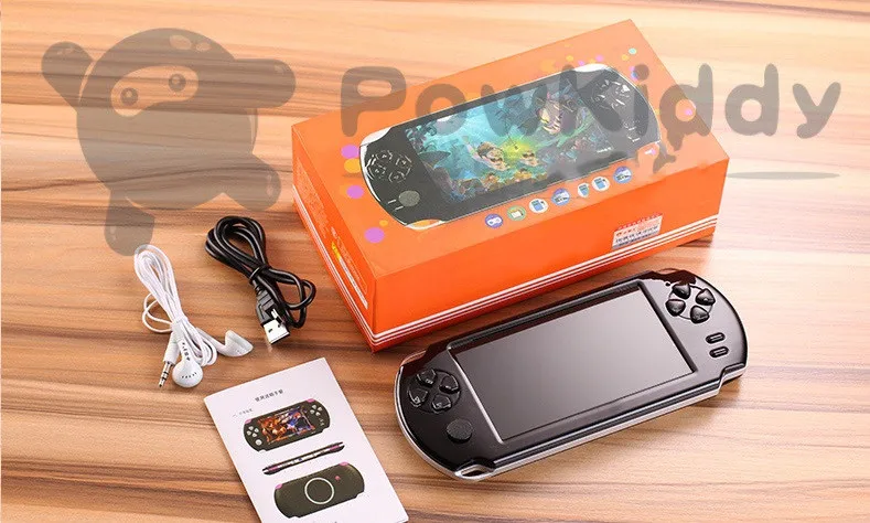 Карманная игровая консоль X10 5 1 дюйма для GBA CPS NEOGEO 8 бит NES большой экран новый