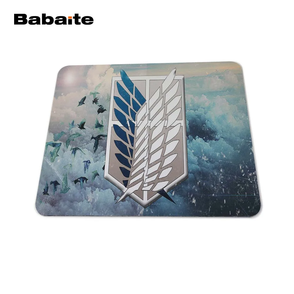 Коврик для мыши Babaite Attack on Titan Survey Corps The Wings of Freedom изготовленный на заказ |