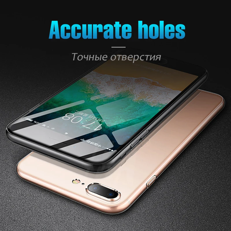 Прозрачный мягкий ТПУ чехол для iPhone 5 5S SE 6 6S 7 8 Plus X iX 10 Чехол Ультра тонкий