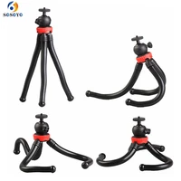 flexible octopus large tripod stand multi functional mini camera tripod for gopro 9 8 7 6 5 dji osmo action camera accessories