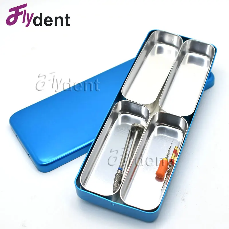 Стоматологический стерилизатор endo держатель файлов металлический чехол коробка