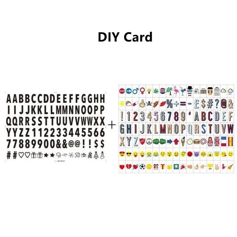 INS DIY световой головоломки короб письмо Комбинации Свадебные украшения девичник