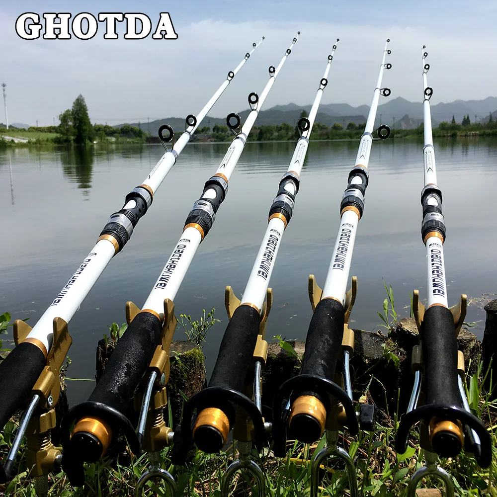 GHOTDA 2 1 М 3 6 Карп удочка подачи жесткий пластик армированный волокном углеродное