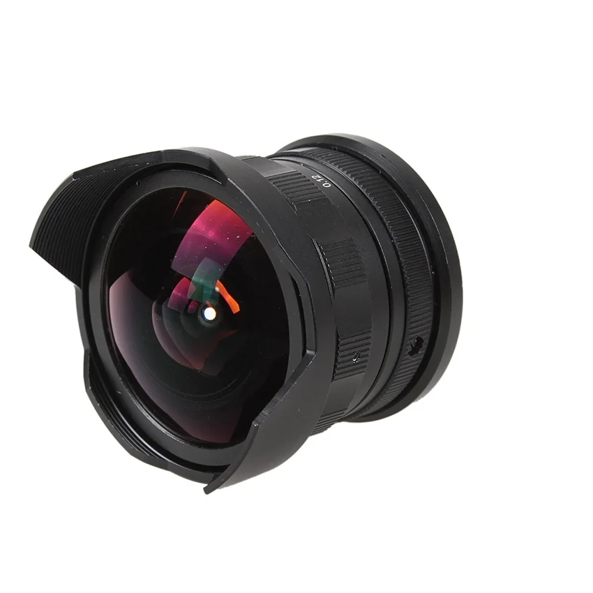 Lightdow 7,5 мм F2.8-F22 объектив рыбий глаз с ручным фиксированным фокусом Для беззеркальных камер sony E mount/FX Molunt/M4/3 Mount