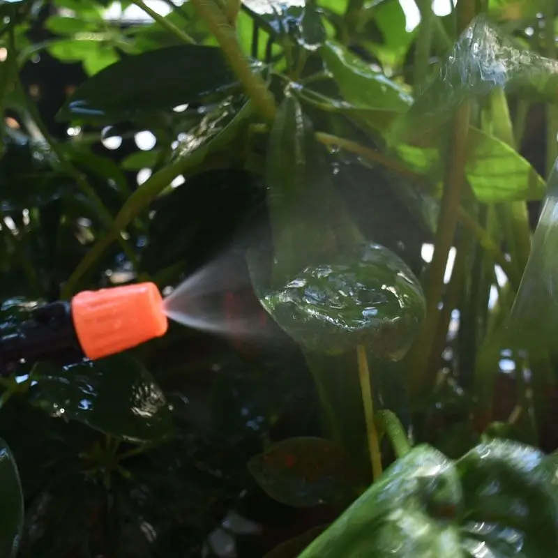 Апельсиновый оросительный спринклер для сада 1/4 дюйма с коннектором тройников