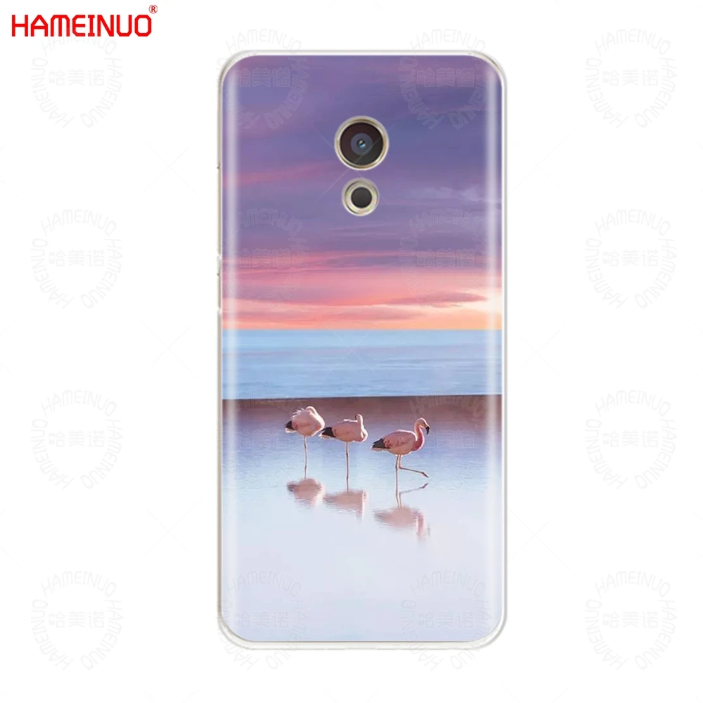 HAMEINUO красивый чехол с фламинго для Meizu M6 M5 M5S M2 M3 M3S MX4 MX5 MX6 PRO 6 5 U10 U20 note plus | Мобильные