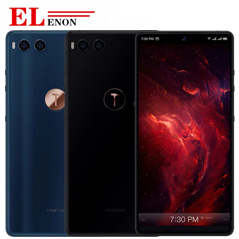 Новинка смартфон Smartisan Nut R1 6 17 дюйма полноэкранный Snapdragon 845 8 ГБ ОЗУ 128 Гб ПЗУ 24 МП