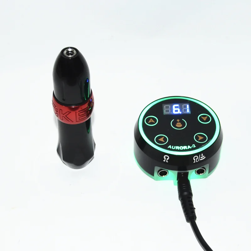 Professional Mini I lcd источник питания для татуажа с ракетной ручкой набор для татуажа