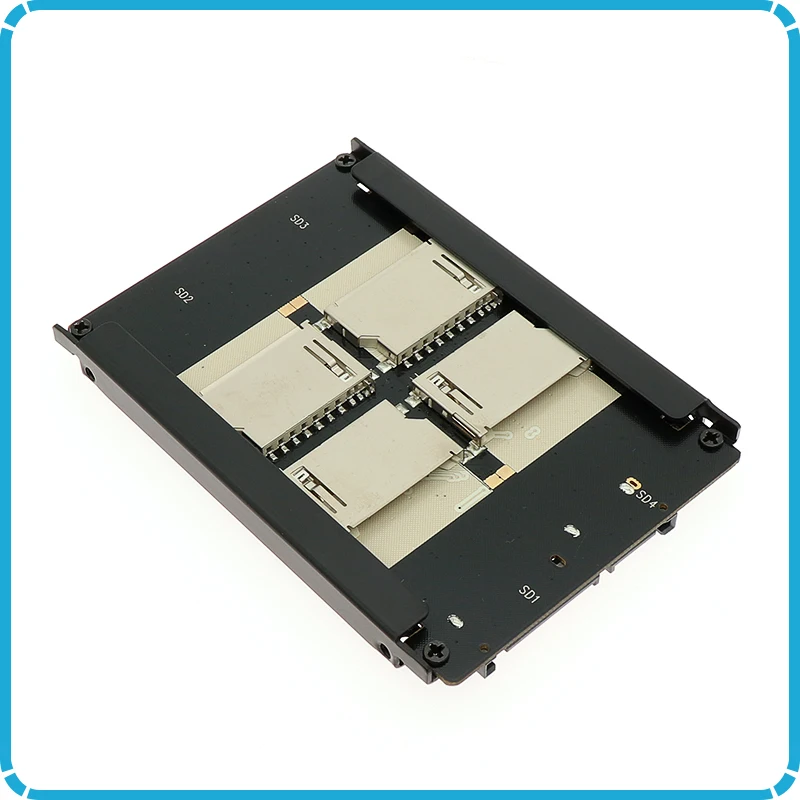 Оптовая Продажа мульти SD карта адаптер для SATA 2 5 hdd корпус с RAID 4 TF конвертер|Платы