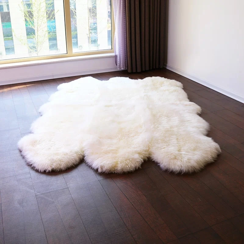 Ковер из мериносовой овчины для матраса декоративный ковер овечьей шкуры