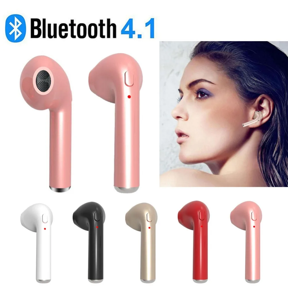 EGizmo Мини Беспроводная bluetooth-гарнитура наушники-вкладыши спортивные стерео
